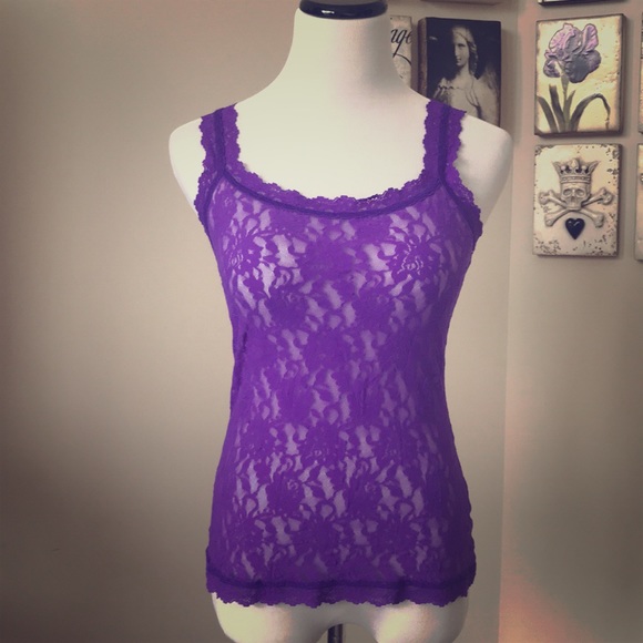 Hanky Panky Tops - NWOT Hanky Panky lace camisole